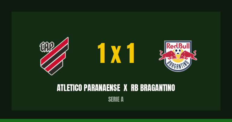 Atletico Paranaense 1 x 1 RB Bragantino