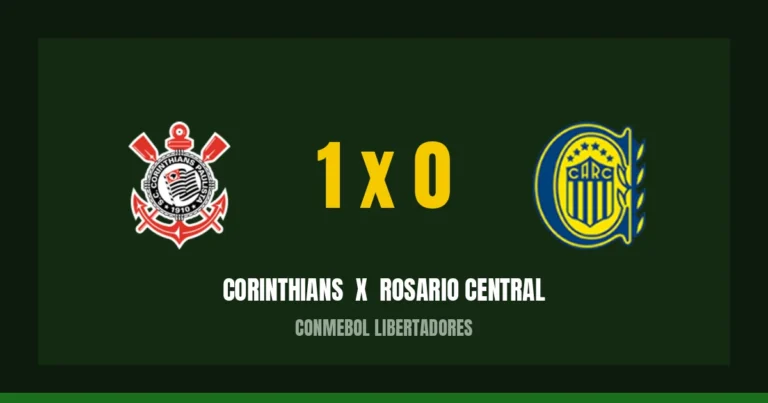 Corinthians 1 x 0 Rosario Central