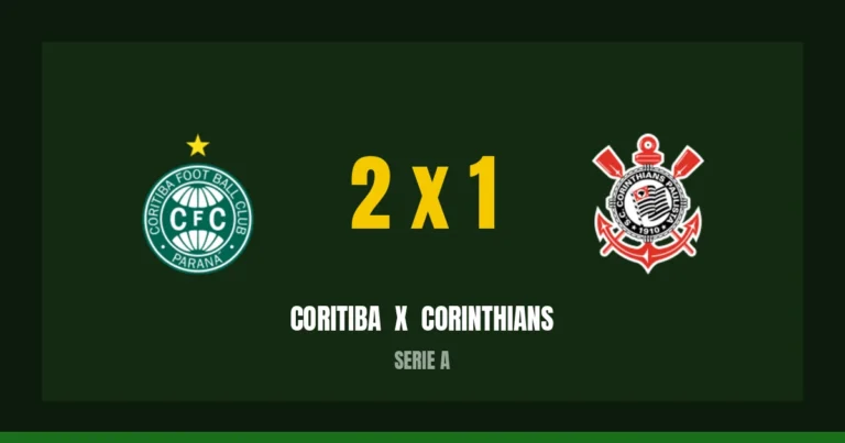 Coritiba 2 x 1 Corinthians