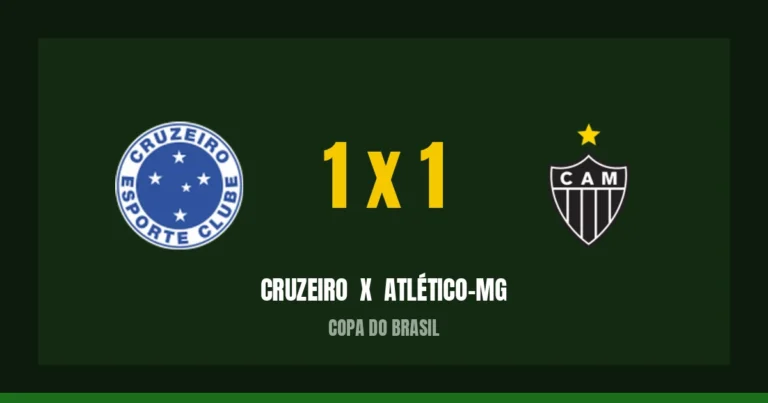 Cruzeiro 1 x 1 Atlético-MG