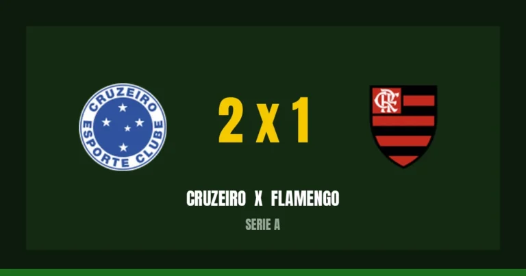 Cruzeiro 2 x 1 Flamengo
