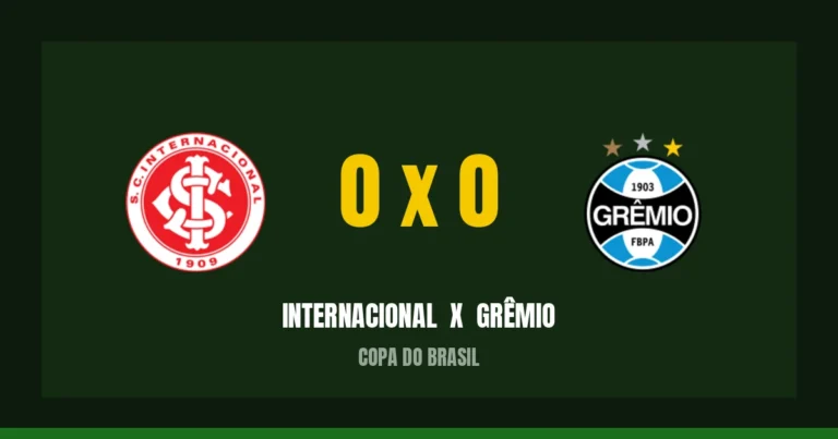 Internacional 0 x 0 Grêmio