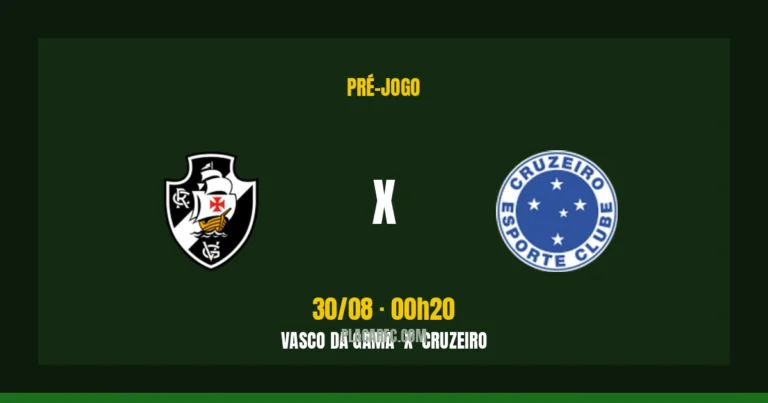 Vasco da Gama x Cruzeiro