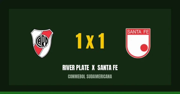 River Plate 1 x 1 Santa Fe