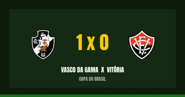 Vasco da Gama 1 x 0 Vitória