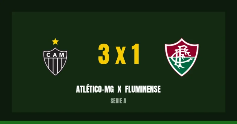 Atlético-MG 3 x 1 Fluminense