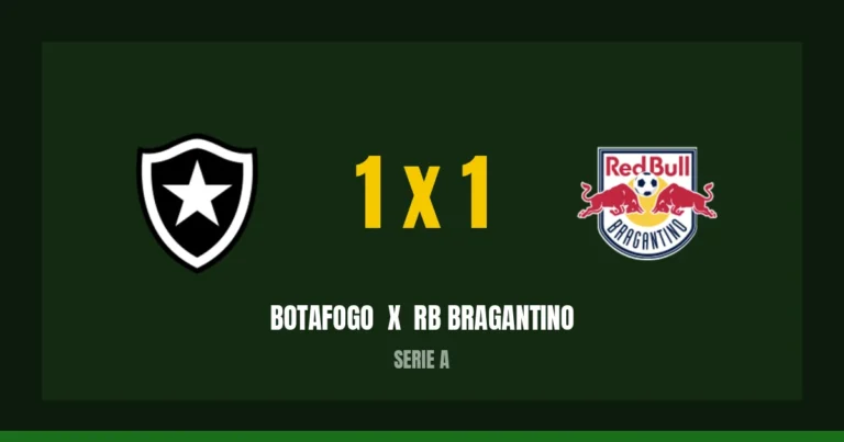 Botafogo 1 x 1 RB Bragantino