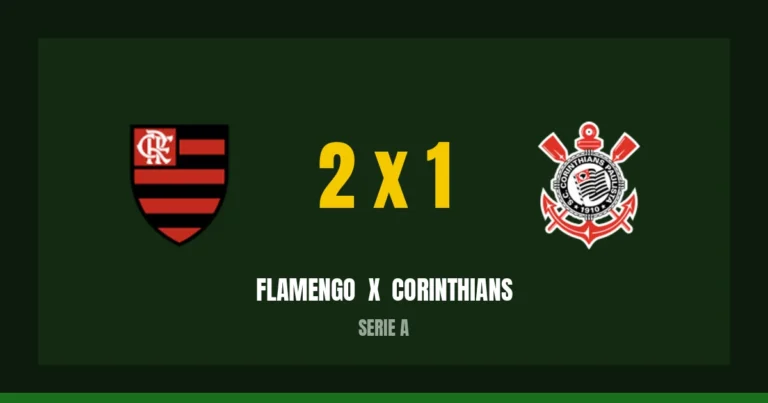 Flamengo 2 x 1 Corinthians