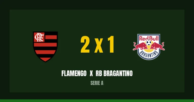 Flamengo 2 x 1 RB Bragantino