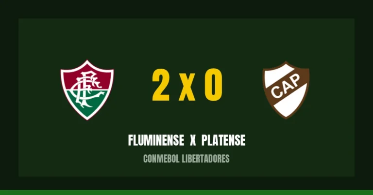 Fluminense 2 x 0 Platense