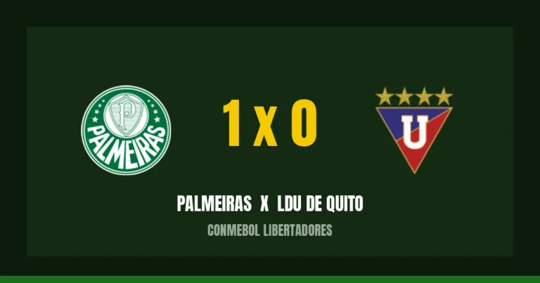 Palmeiras 1 x 0 LDU de Quito