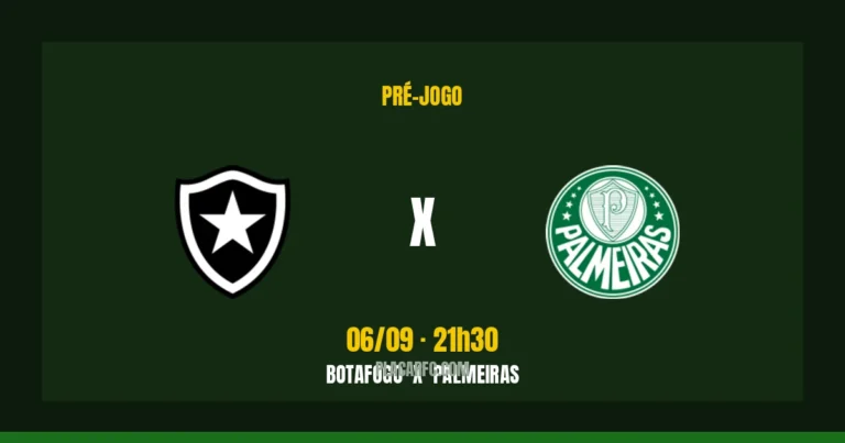 Botafogo x Palmeiras