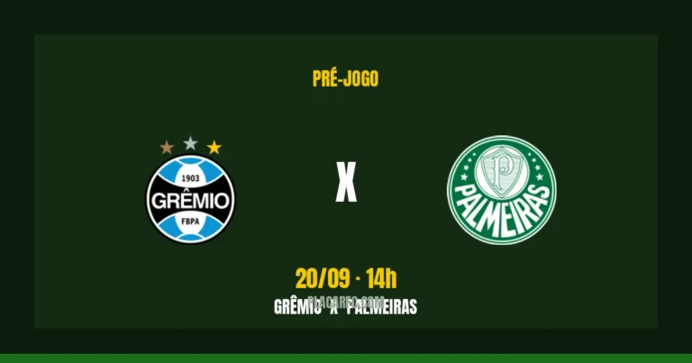 Grêmio x Palmeiras