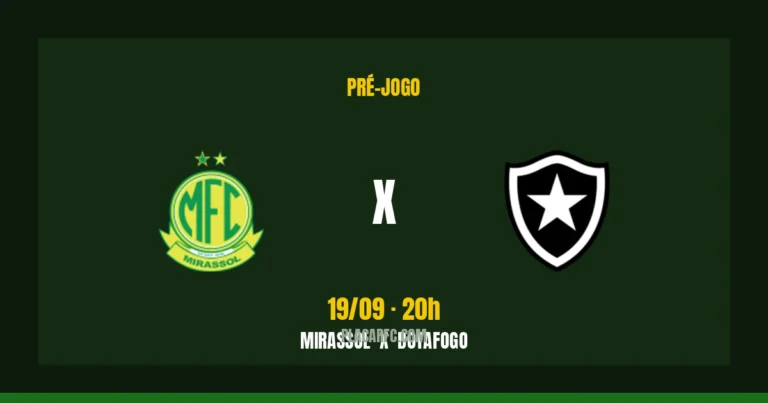 Mirassol x Botafogo