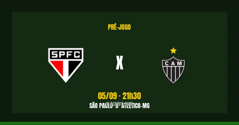 São Paulo x Atlético-MG
