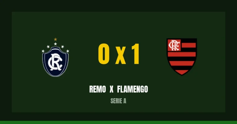 Remo 0 x 1 Flamengo