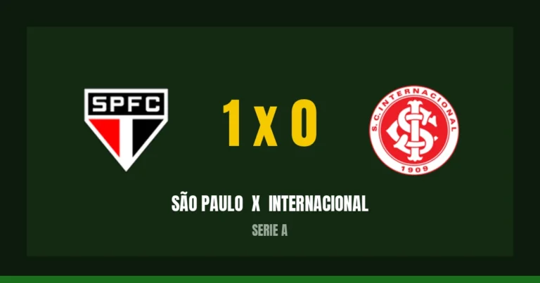 São Paulo 1 x 0 Internacional