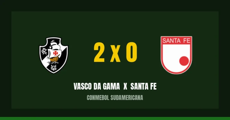 Vasco da Gama 2 x 0 Santa Fe