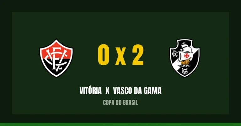 Vitória 0 x 2 Vasco da Gama