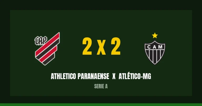 Athletico Paranaense 2 x 2 Atlético-MG