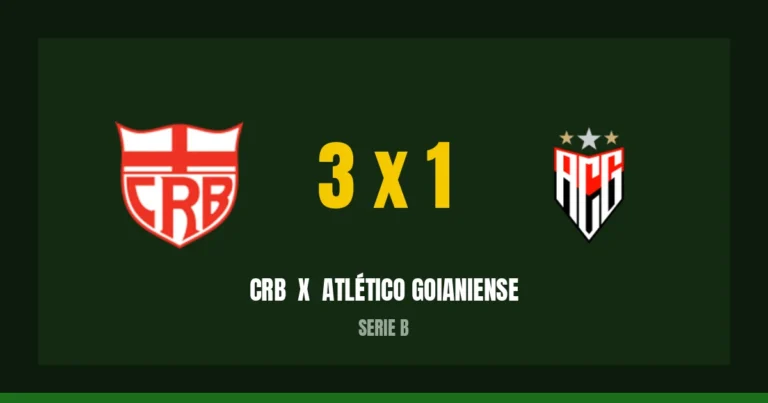 CRB 3 x 1 Atlético Goianiense