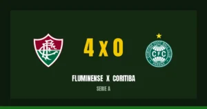 Fluminense 4 x 0 Coritiba