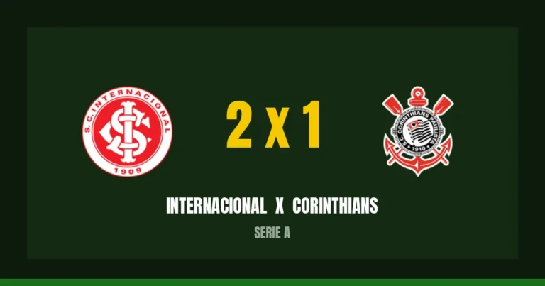 Internacional 2 x 1 Corinthians
