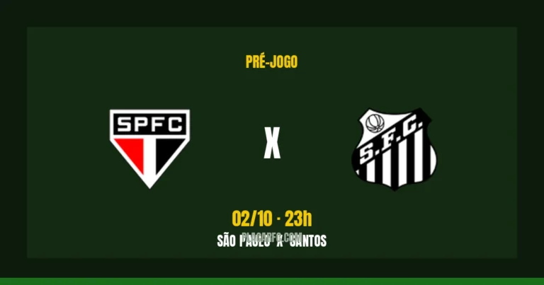 São Paulo x Santos