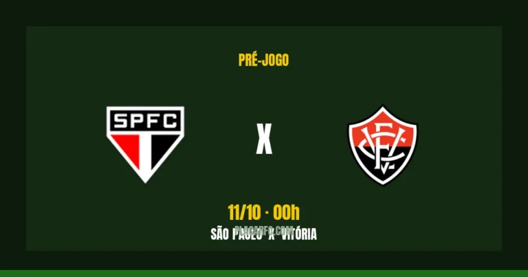 São Paulo x Vitória