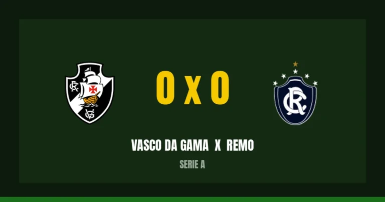 Vasco da Gama 0 x 0 Remo